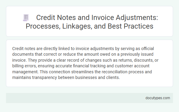 Credit Notes and Invoice Adjustments: Processes, Linkages, and Best Practices