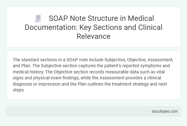 SOAP Note Structure in Medical Documentation: Key Sections and Clinical Relevance