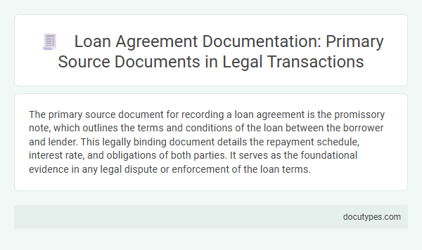 Loan Agreement Documentation: Primary Source Documents in Legal Transactions