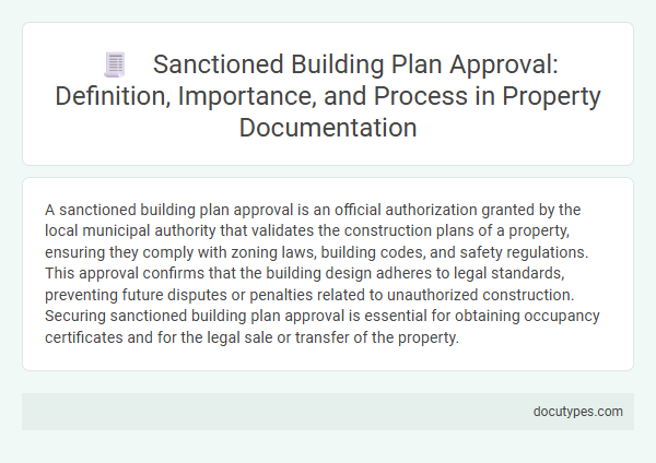 Sanctioned Building Plan Approval: Definition, Importance, and Process in Property Documentation
