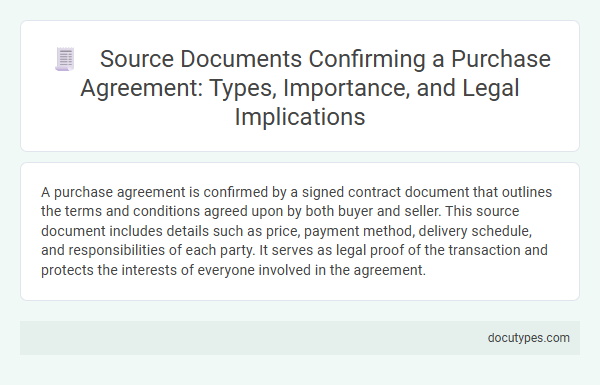 Source Documents Confirming a Purchase Agreement: Types, Importance, and Legal Implications