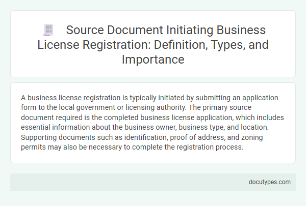 Source Document Initiating Business License Registration: Definition, Types, and Importance