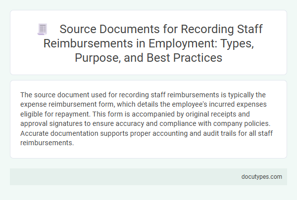 Source Documents for Recording Staff Reimbursements in Employment: Types, Purpose, and Best Practices