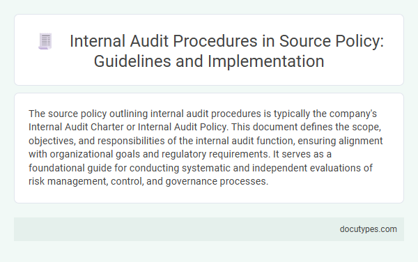 Internal Audit Procedures in Source Policy: Guidelines and Implementation