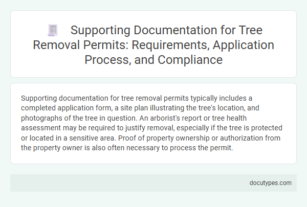 Supporting Documentation for Tree Removal Permits: Requirements, Application Process, and Compliance