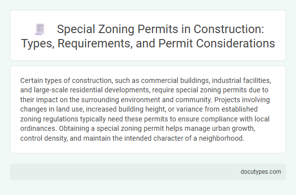 Special Zoning Permits in Construction: Types, Requirements, and Permit Considerations