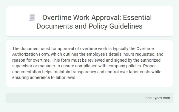 Overtime Work Approval: Essential Documents and Policy Guidelines