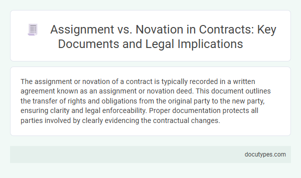 Assignment vs. Novation in Contracts: Key Documents and Legal Implications