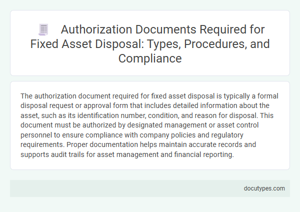 Authorization Documents Required for Fixed Asset Disposal: Types, Procedures, and Compliance