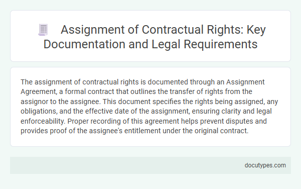 Assignment of Contractual Rights: Key Documentation and Legal Requirements