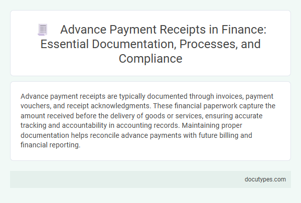 Advance Payment Receipts in Finance: Essential Documentation, Processes, and Compliance