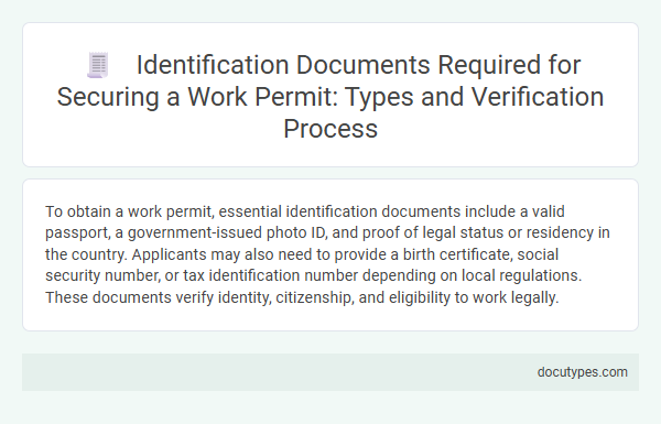 Identification Documents Required for Securing a Work Permit: Types and Verification Process