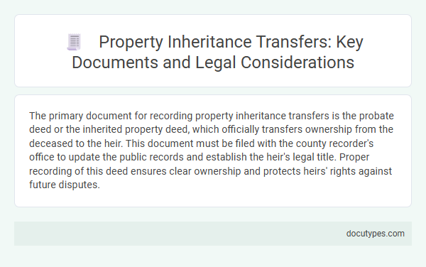 Property Inheritance Transfers: Key Documents and Legal Considerations