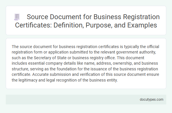 Source Document for Business Registration Certificates: Definition, Purpose, and Examples