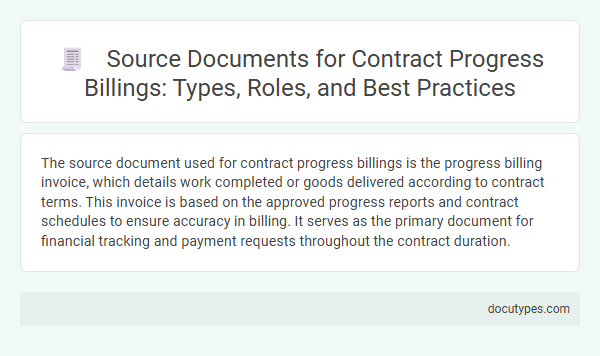 Source Documents for Contract Progress Billings: Types, Roles, and Best Practices