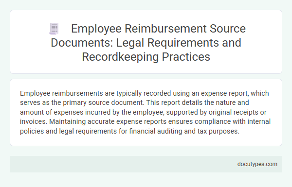 Employee Reimbursement Source Documents: Legal Requirements and Recordkeeping Practices