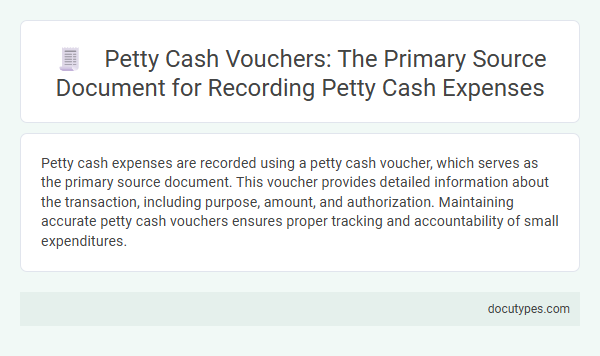 Petty Cash Vouchers: The Primary Source Document for Recording Petty Cash Expenses