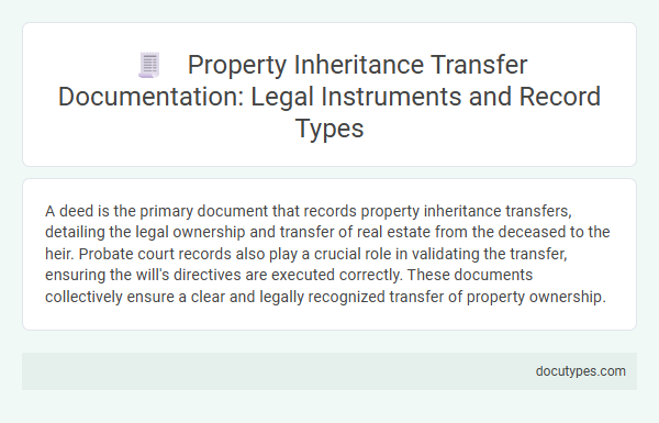 Property Inheritance Transfer Documentation: Legal Instruments and Record Types