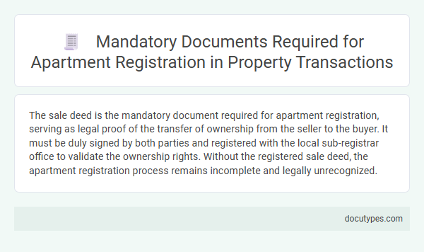 Mandatory Documents Required for Apartment Registration in Property Transactions