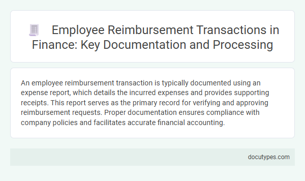 Employee Reimbursement Transactions in Finance: Key Documentation and Processing