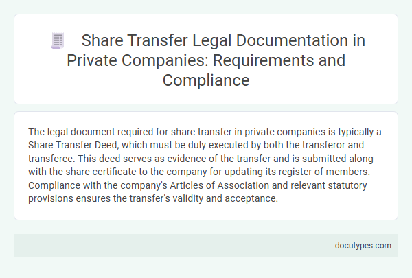 Share Transfer Legal Documentation in Private Companies: Requirements and Compliance