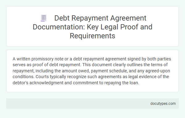 Debt Repayment Agreement Documentation: Key Legal Proof and Requirements