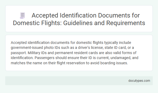 Accepted Identification Documents for Domestic Flights: Guidelines and Requirements