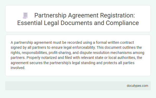 Partnership Agreement Registration: Essential Legal Documents and Compliance