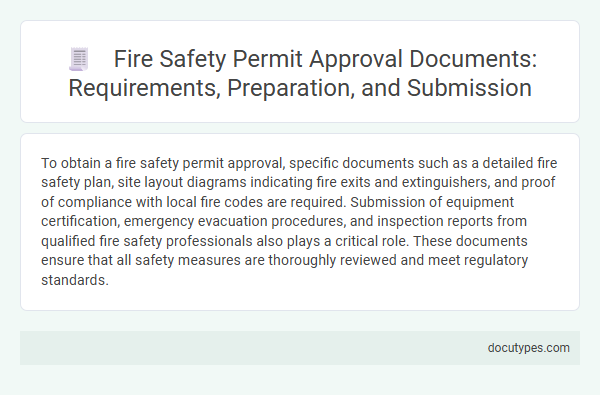 Fire Safety Permit Approval Documents: Requirements, Preparation, and Submission