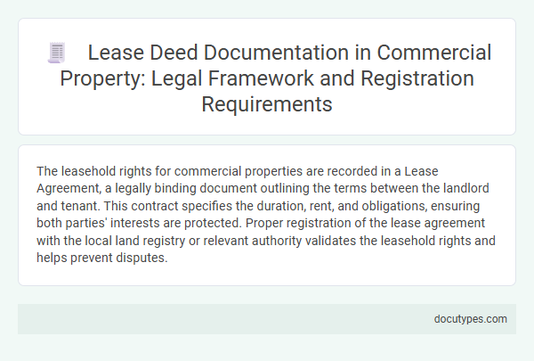 Lease Deed Documentation in Commercial Property: Legal Framework and Registration Requirements