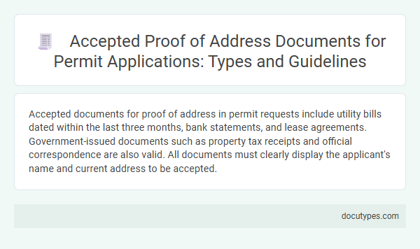 Accepted Proof of Address Documents for Permit Applications: Types and Guidelines