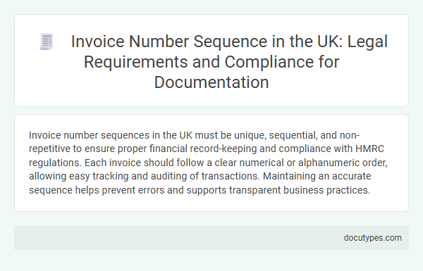 Invoice Number Sequence in the UK: Legal Requirements and Compliance for Documentation
