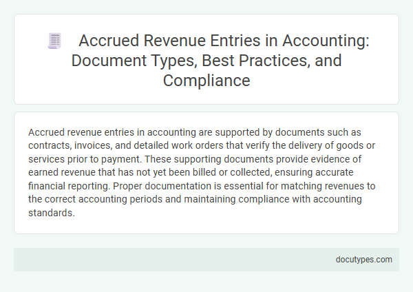 Accrued Revenue Entries in Accounting: Document Types, Best Practices, and Compliance