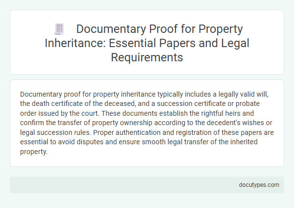 Documentary Proof for Property Inheritance: Essential Papers and Legal Requirements