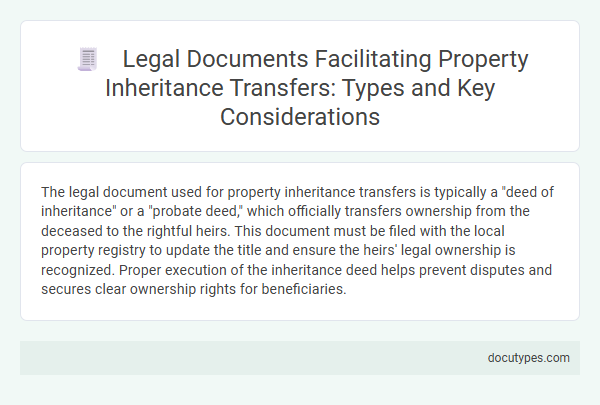 Legal Documents Facilitating Property Inheritance Transfers: Types and Key Considerations