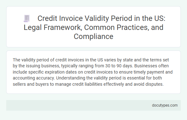Credit Invoice Validity Period in the US: Legal Framework, Common Practices, and Compliance