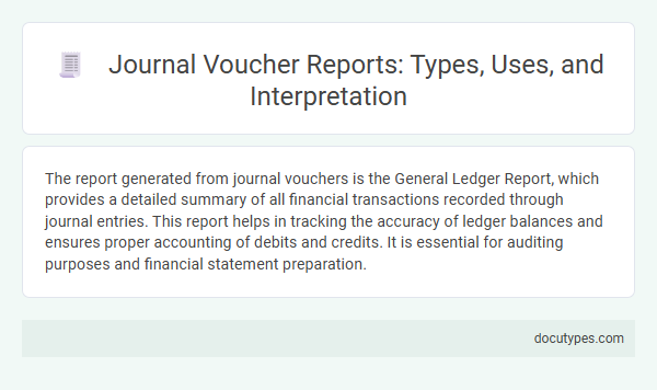 Journal Voucher Reports: Types, Uses, and Interpretation