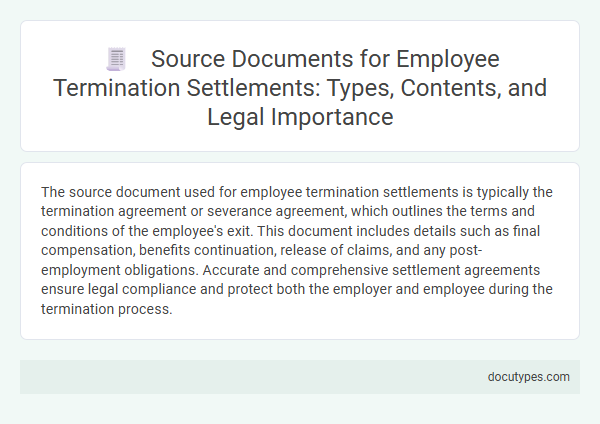 Source Documents for Employee Termination Settlements: Types, Contents, and Legal Importance