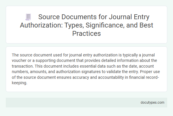 Source Documents for Journal Entry Authorization: Types, Significance, and Best Practices