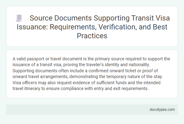 Source Documents Supporting Transit Visa Issuance: Requirements, Verification, and Best Practices