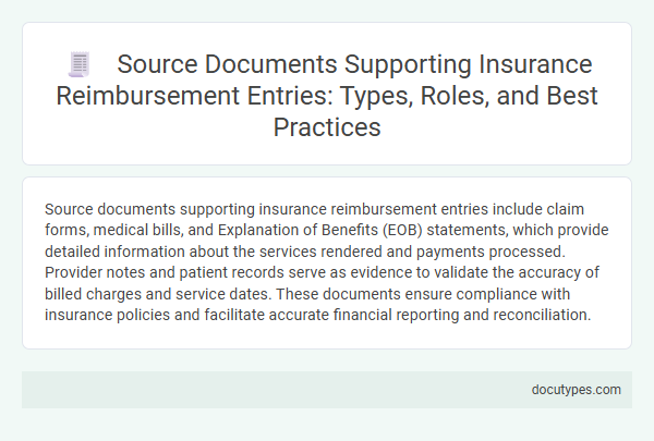Source Documents Supporting Insurance Reimbursement Entries: Types, Roles, and Best Practices