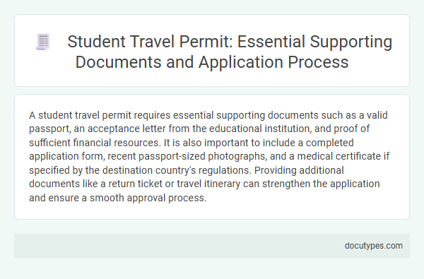 Student Travel Permit: Essential Supporting Documents and Application Process