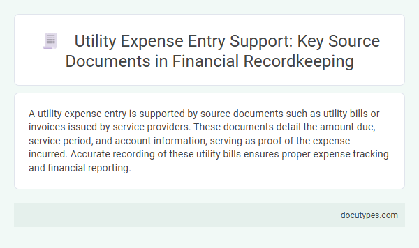Utility Expense Entry Support: Key Source Documents in Financial Recordkeeping