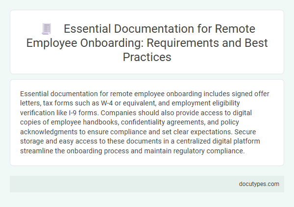 Essential Documentation for Remote Employee Onboarding: Requirements and Best Practices