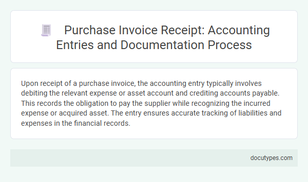 Purchase Invoice Receipt: Accounting Entries and Documentation Process