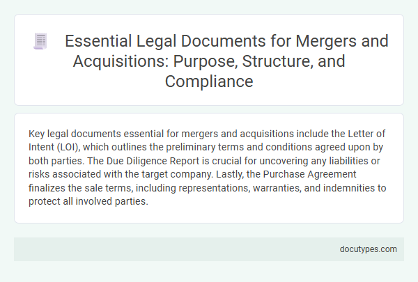 Essential Legal Documents for Mergers and Acquisitions: Purpose, Structure, and Compliance