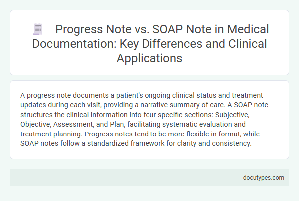 Progress Note vs. SOAP Note in Medical Documentation: Key Differences and Clinical Applications