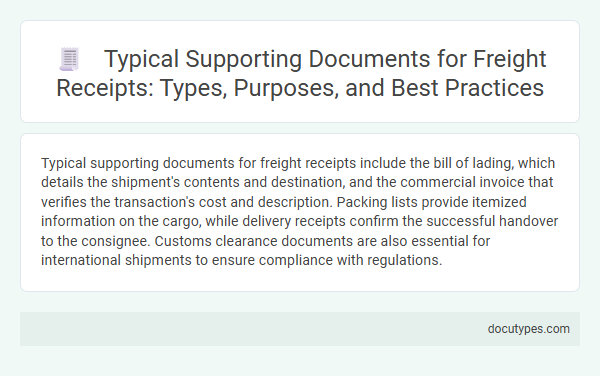 Typical Supporting Documents for Freight Receipts: Types, Purposes, and Best Practices