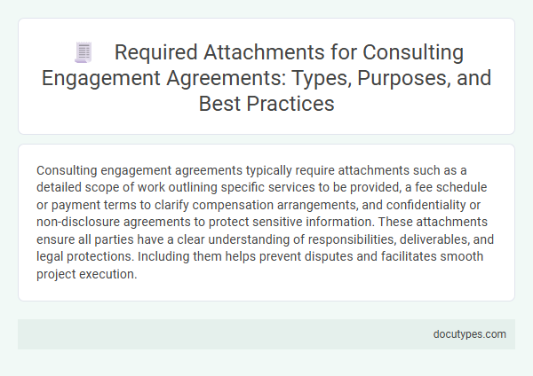 Required Attachments for Consulting Engagement Agreements: Types, Purposes, and Best Practices