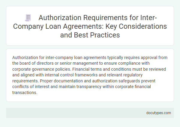 Authorization Requirements for Inter-Company Loan Agreements: Key Considerations and Best Practices